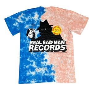 Real Bad Man Records Tie Dye T-Shirt